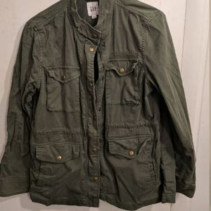 Gap Green Jean Jacket